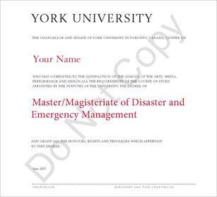 Picture for category Master of Disaster and Emergency Management